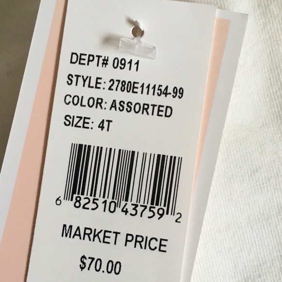 Juicy Couture Toddler Girl Gold/White Dress size 4T. - Picture 6 of 6